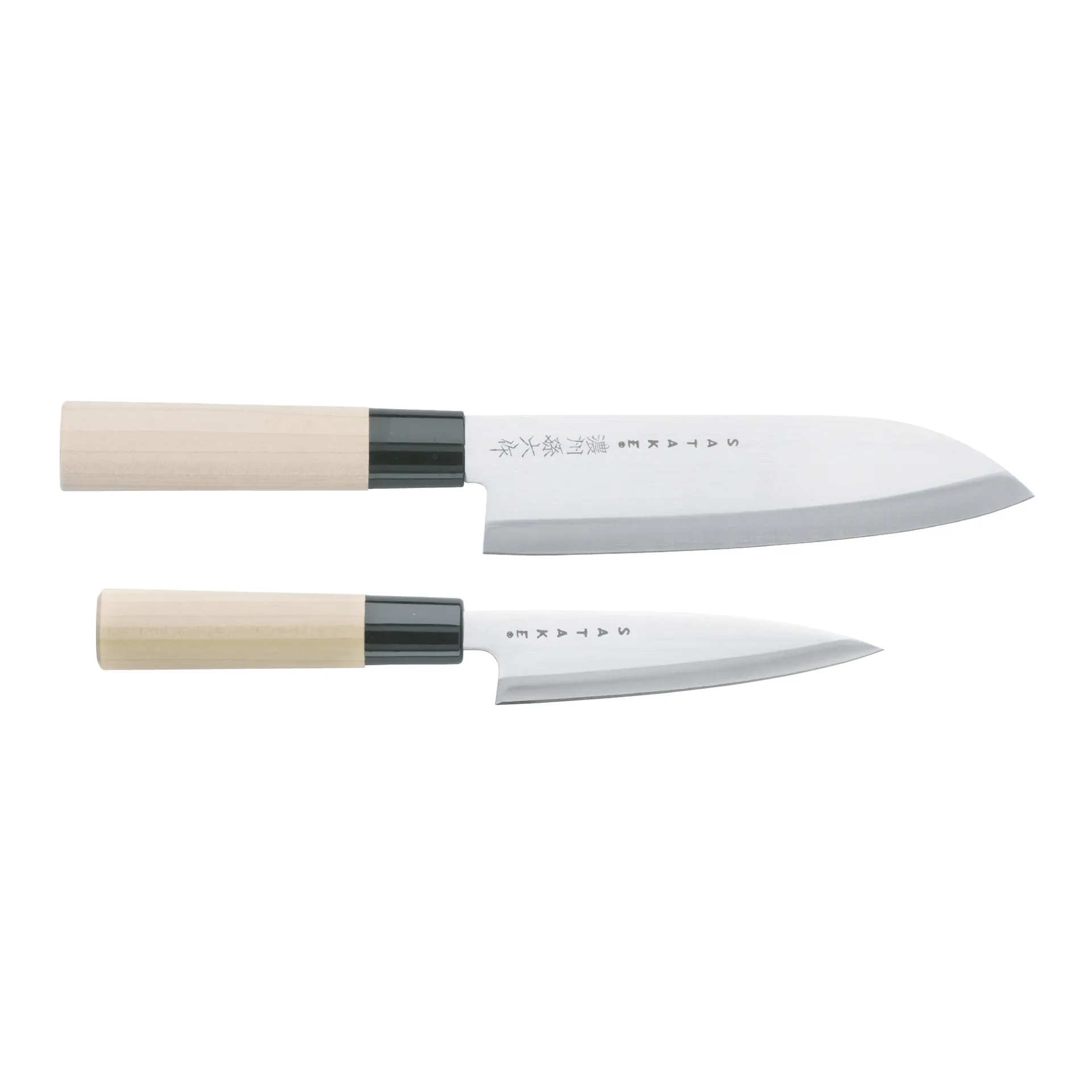 Satake Houcho knivsett petty & santoku, 2 deler Satake