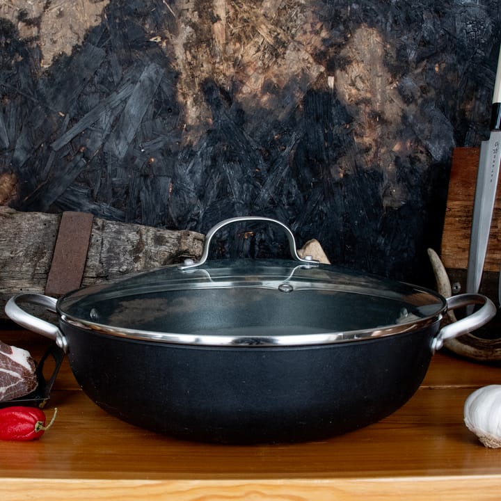 Satake kasserolle i lspisetvikts støpejern, 30 cm Satake