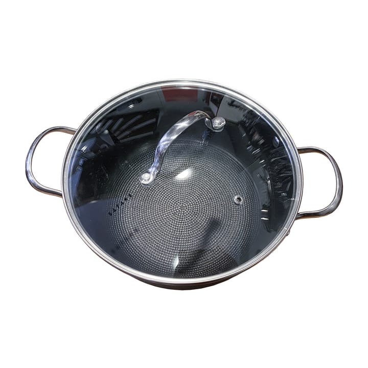 Satake kasserolle sauté med glasslokk 2-deler - 4 l - Satake