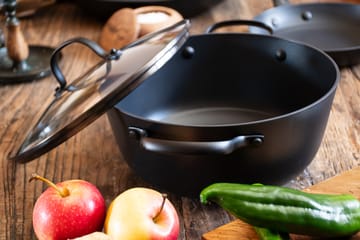 Satake kasserolle sauté med glasslokk 2-deler - 4 l - Satake
