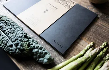 Satake skjærebrett tre og papir - 37x25,5x0,6 cm - Satake