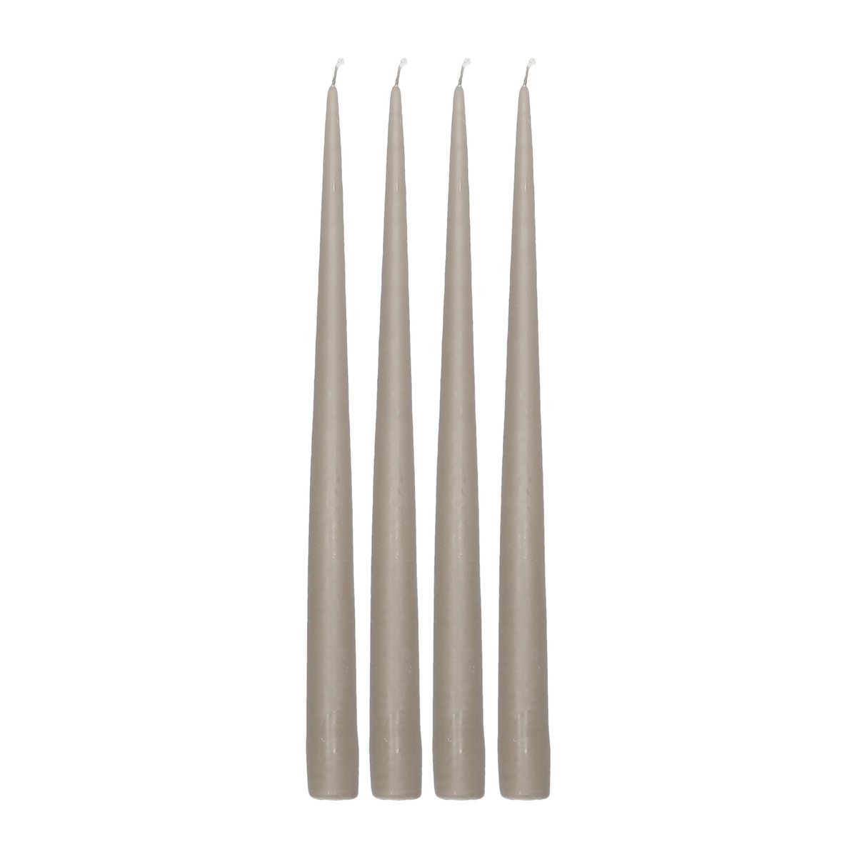 Scandi Essentials Atmosphere antikklys 4-pakning 32 cm Taupe