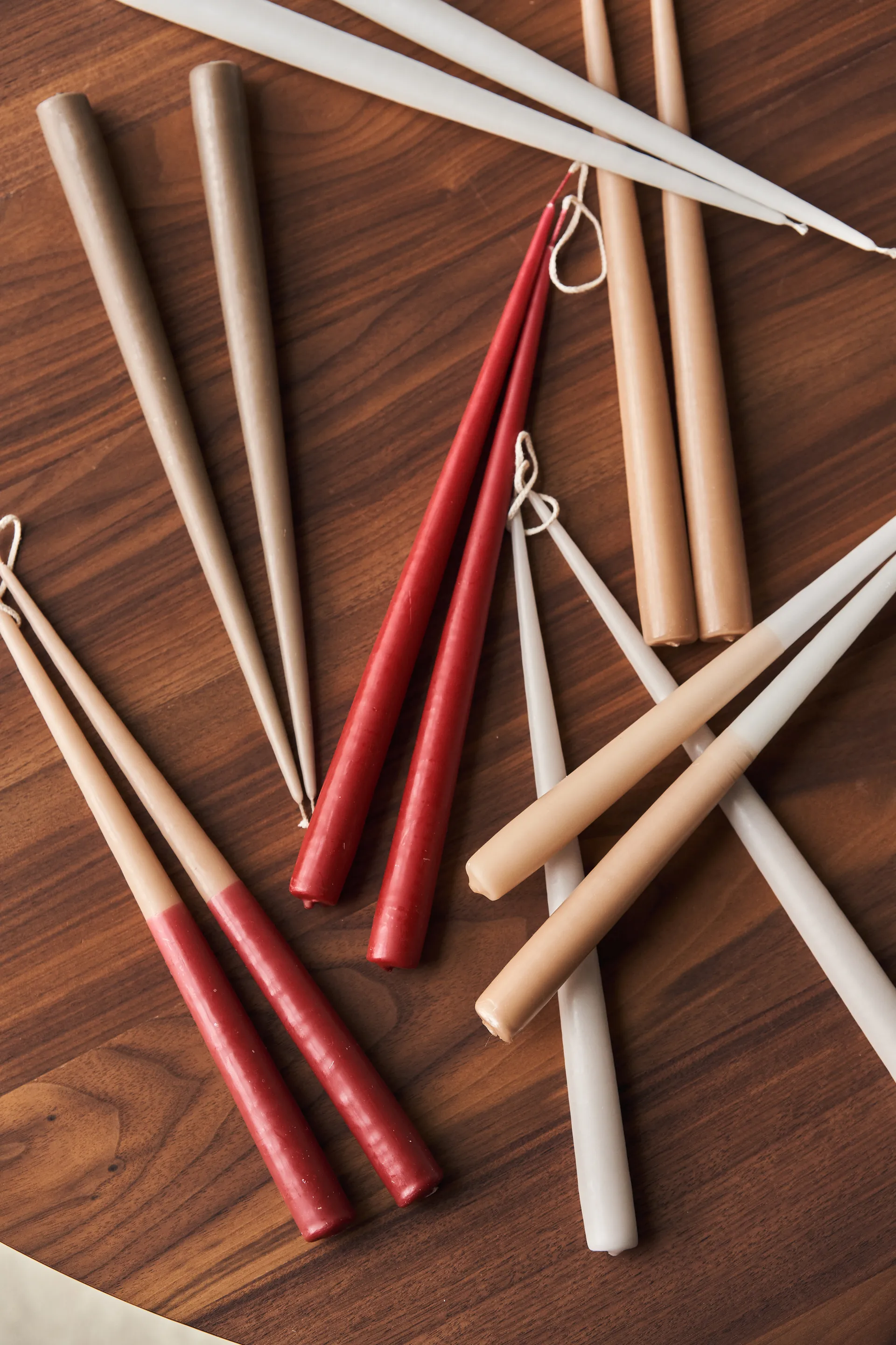 Atmosphere antikklys 4-pakning 32 cm, White  Scandi Essentials