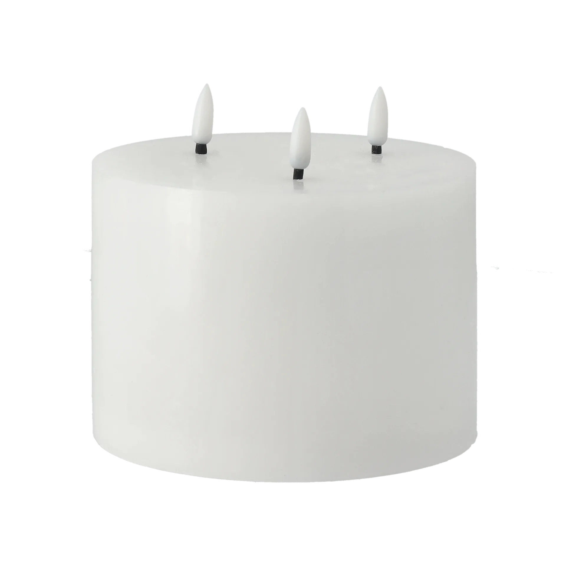 Bright Melt blokklys LED 3 veker 13 cm, Hvit Scandi Essentials