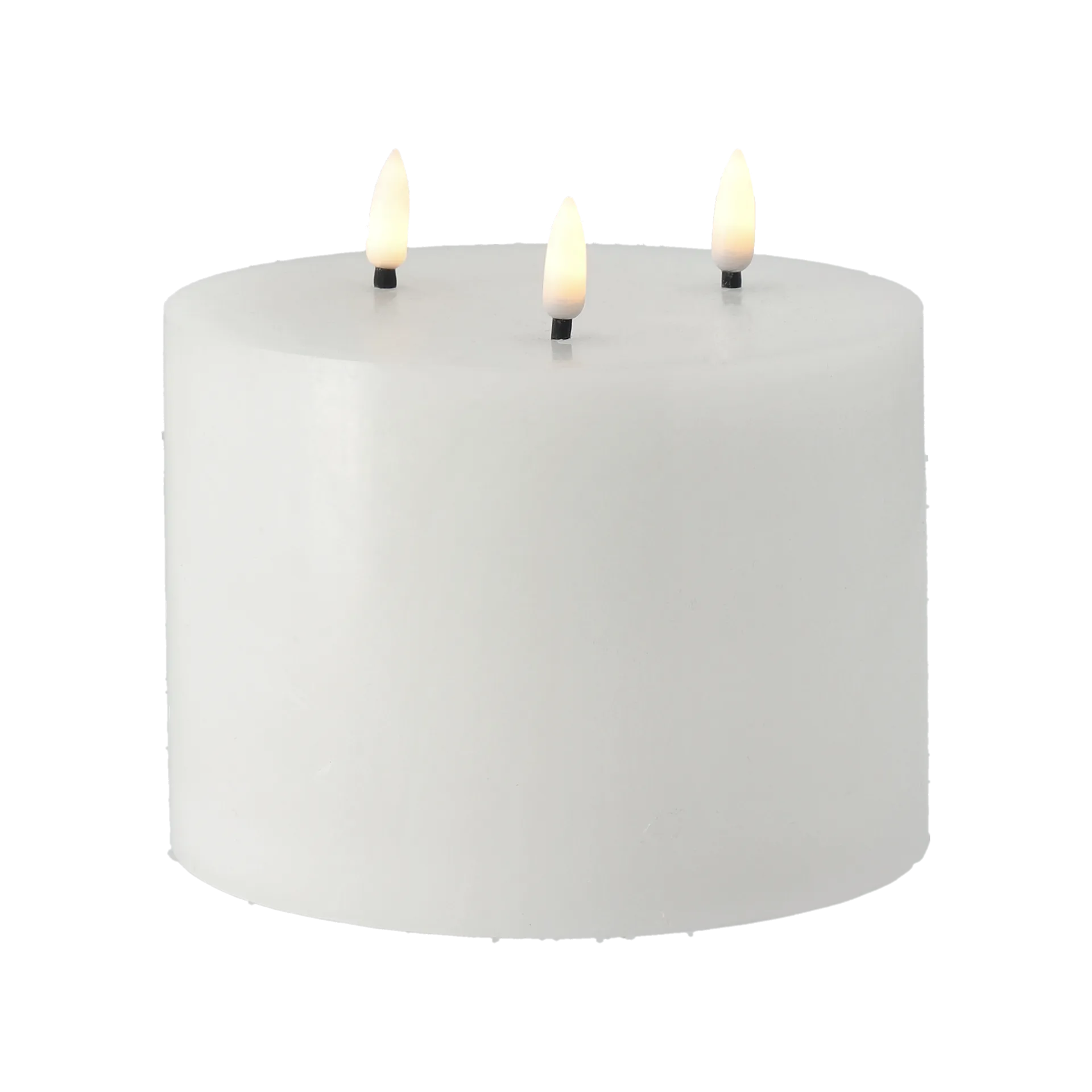 Bright Melt blokklys LED 3 veker 13 cm, Hvit Scandi Essentials