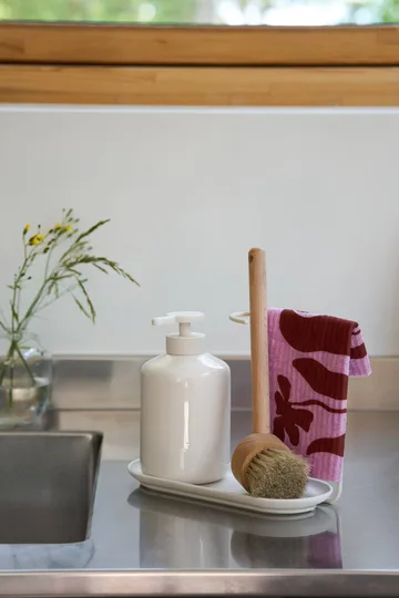 Daily oppvaskklut med mønster - Rosa, 3-pakning - Scandi Essentials