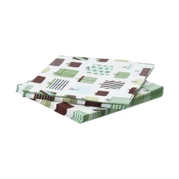 Gavepapirserviett - Multi, 20-pakning, 33x33 cm - Scandi Essentials