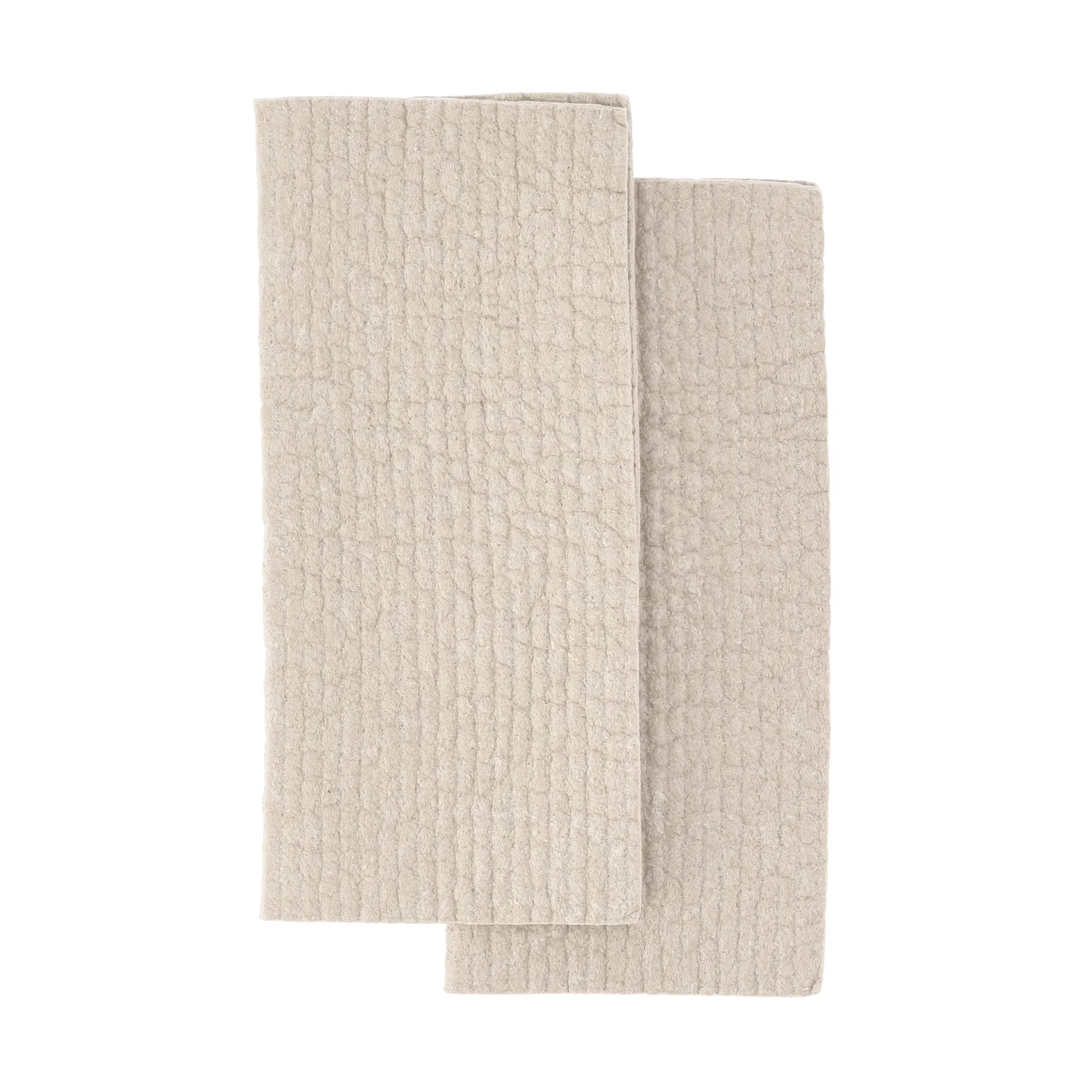 Rinse oppvaskklut, Beige, 2-pakning Scandi Essentials