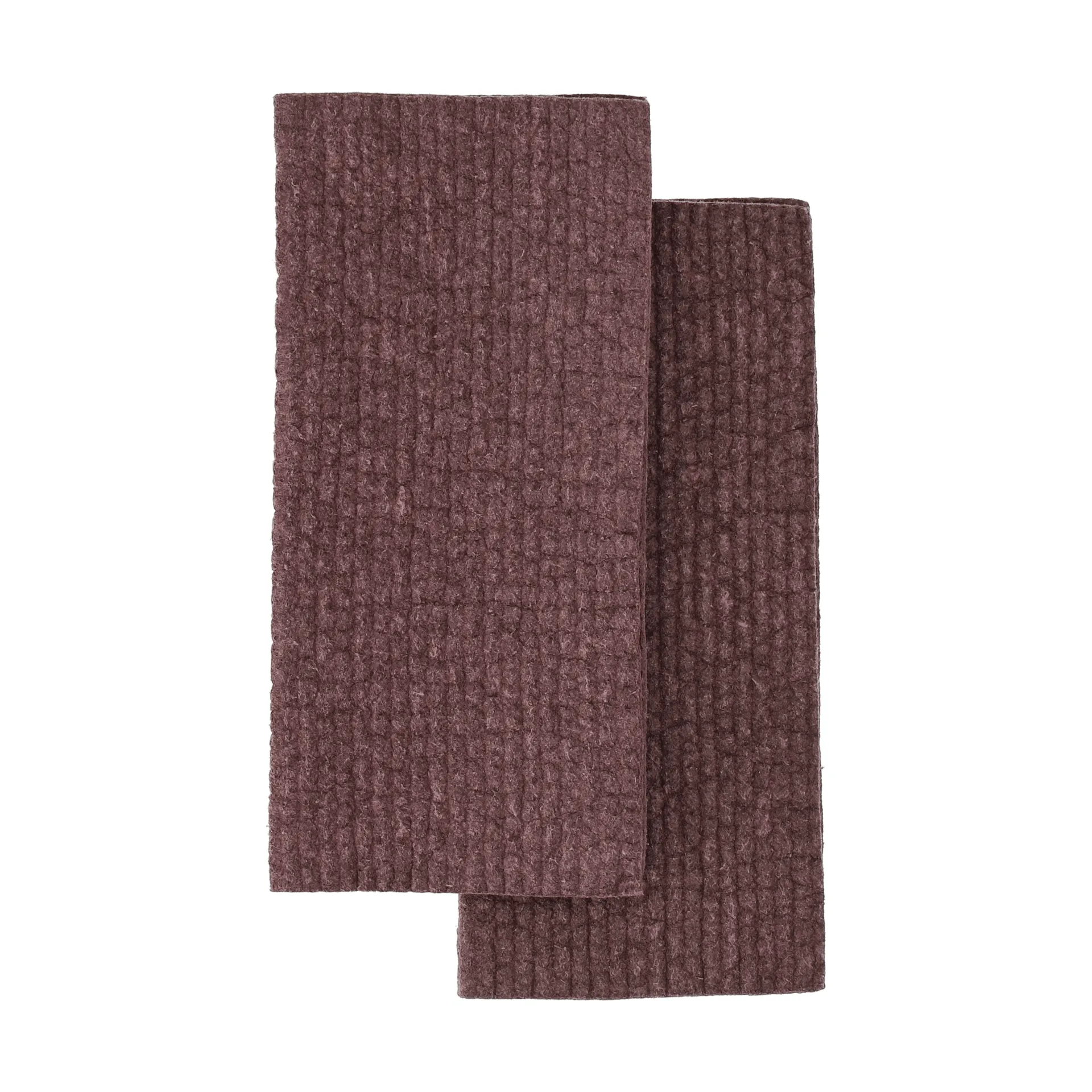 Rinse oppvaskklut, Burgundy, 2-pakning Scandi Essentials