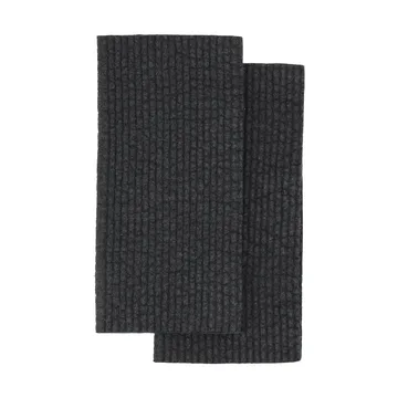 Rinse oppvaskklut - Svart, 2-pakning - Scandi Essentials