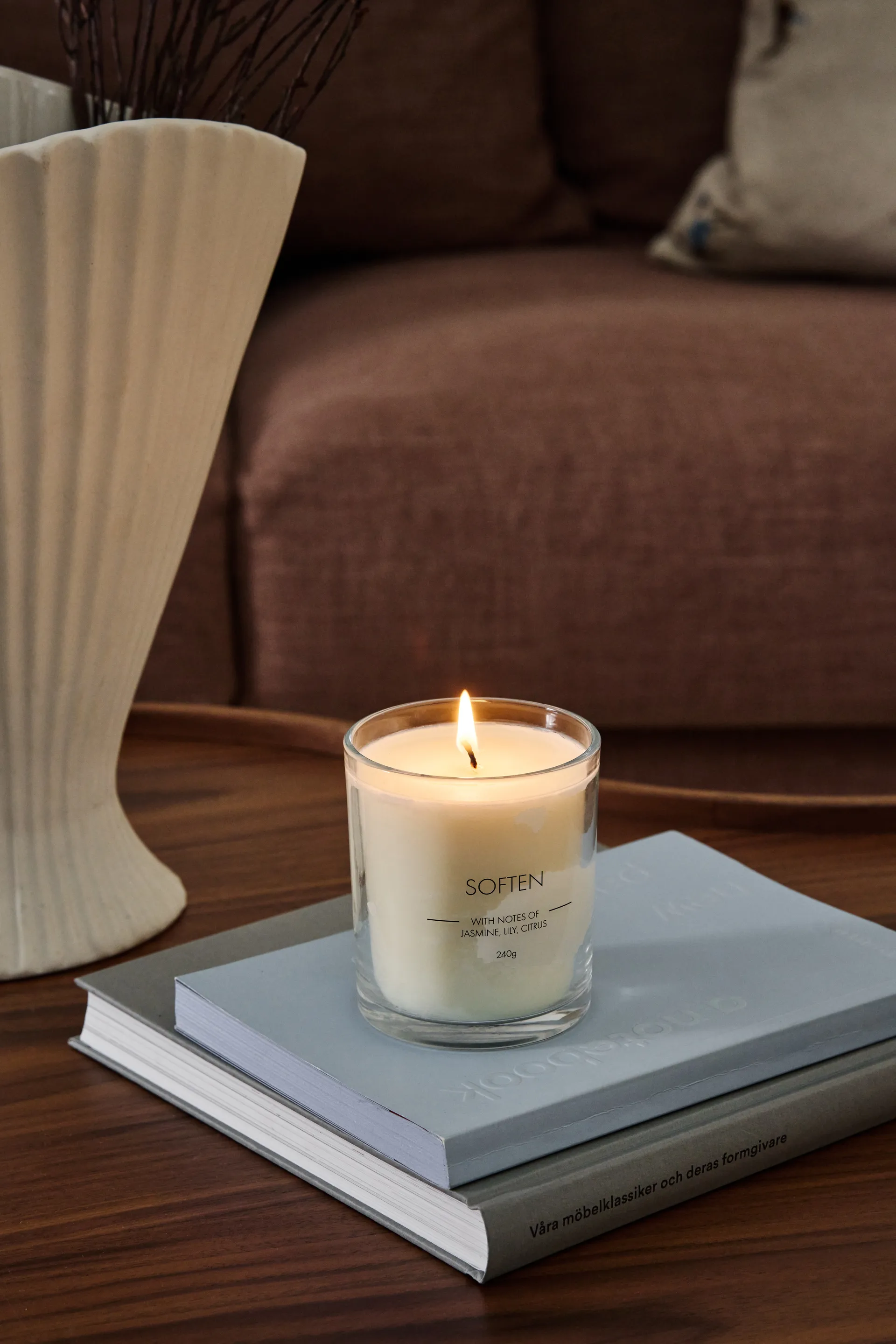 Soften duftlys, 260 g Scandi Essentials