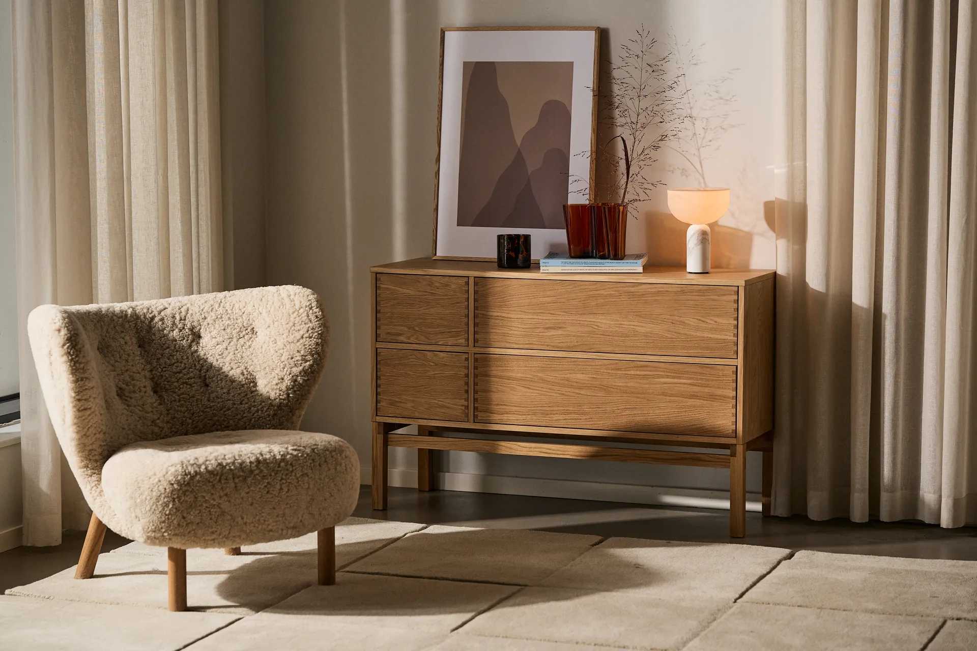 Stensö ramme eik, 50 x 70 cm Scandi Essentials