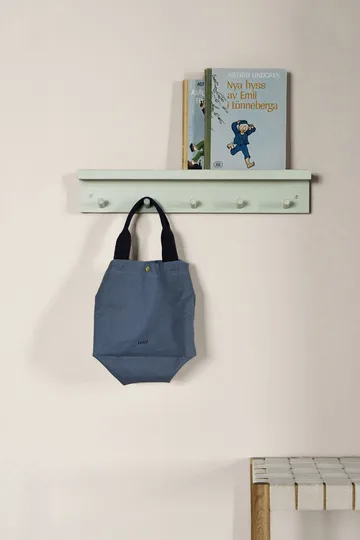 Alley knaggerekke med hylle - Green - Scandi Living