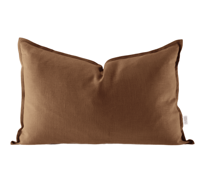 Calm putetrekk lin 40 x 60 cm,  - Almond Brown - Scandi Living