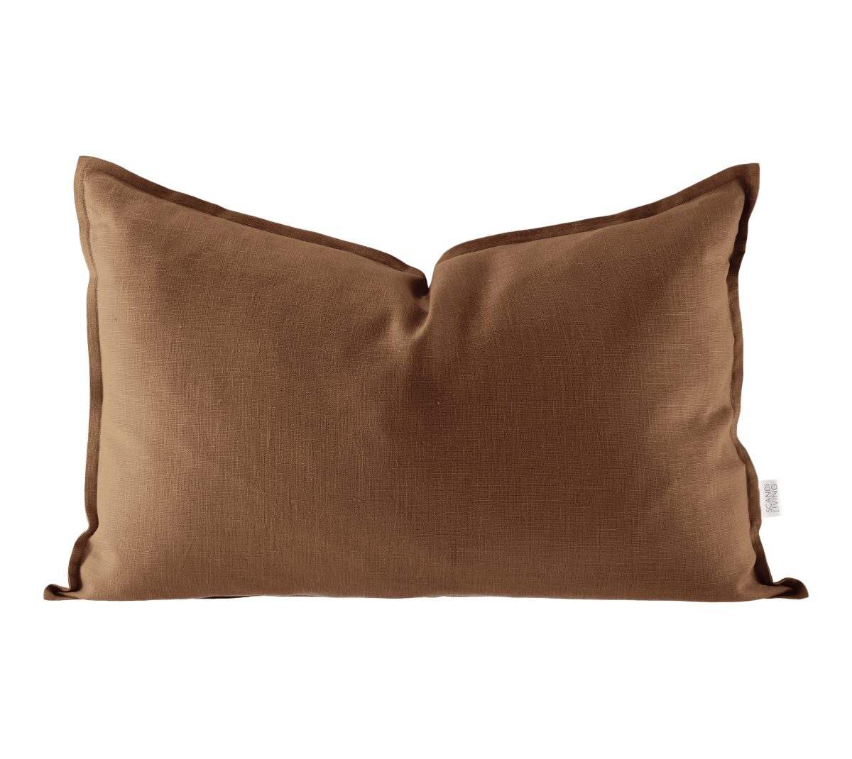 Scandi Living Calm putetrekk lin 40 x 60 cm, Almond Brown