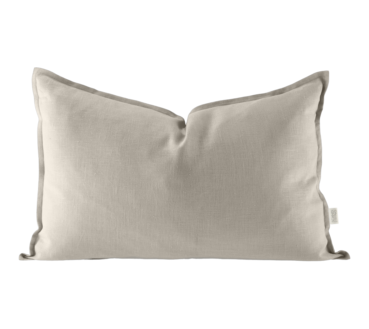 Scandi Living Calm putetrekk lin 40 x 60 cm, Greige