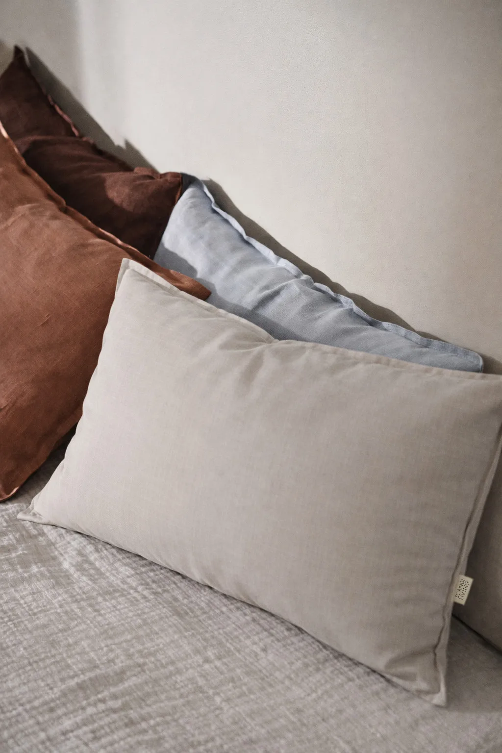 Calm putetrekk lin 40 x 60 cm, , Greige Scandi Living