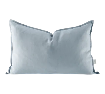 Calm putetrekk lin 40 x 60 cm,  - Sky Blue - Scandi Living