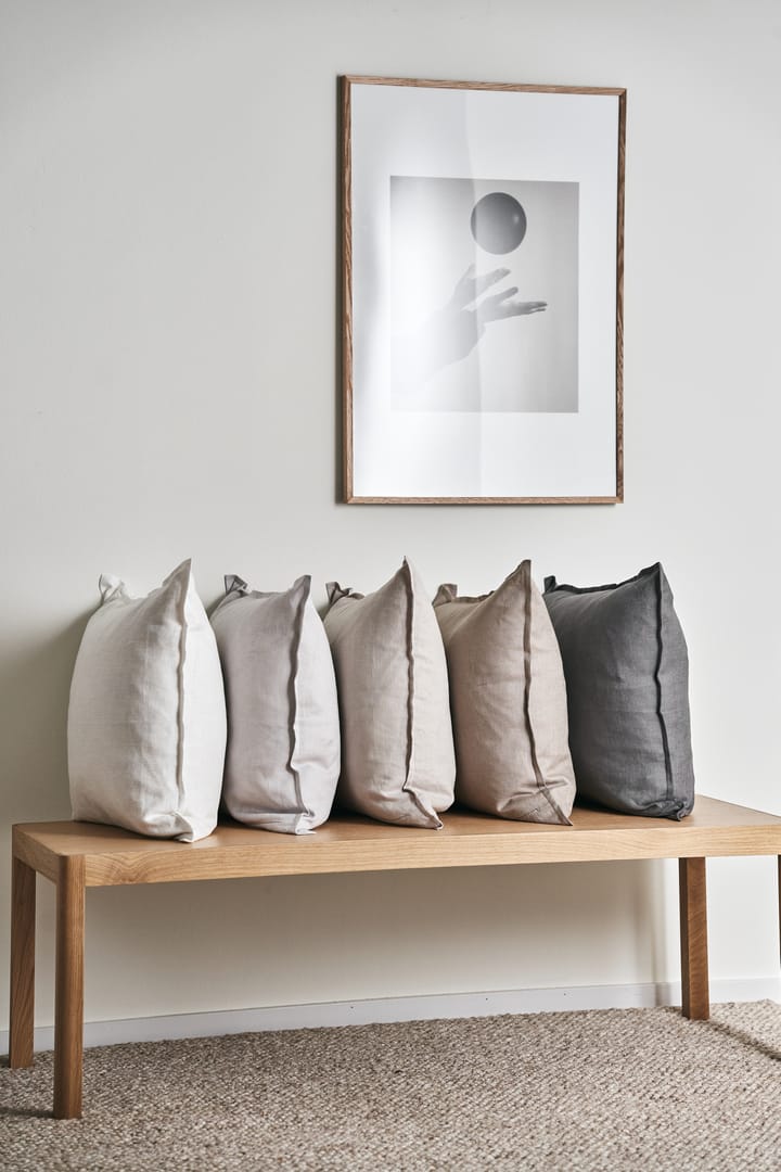 Calm putetrekk lin 50 x 50 cm, Greige Scandi Living