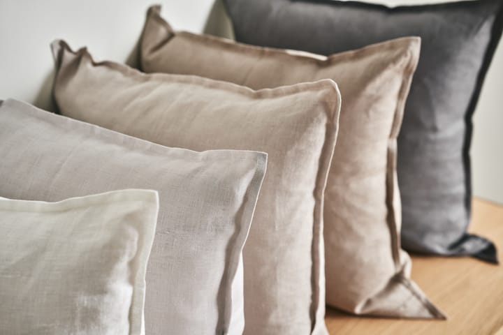 Calm putetrekk lin 50 x 50 cm, Icy Grey Scandi Living