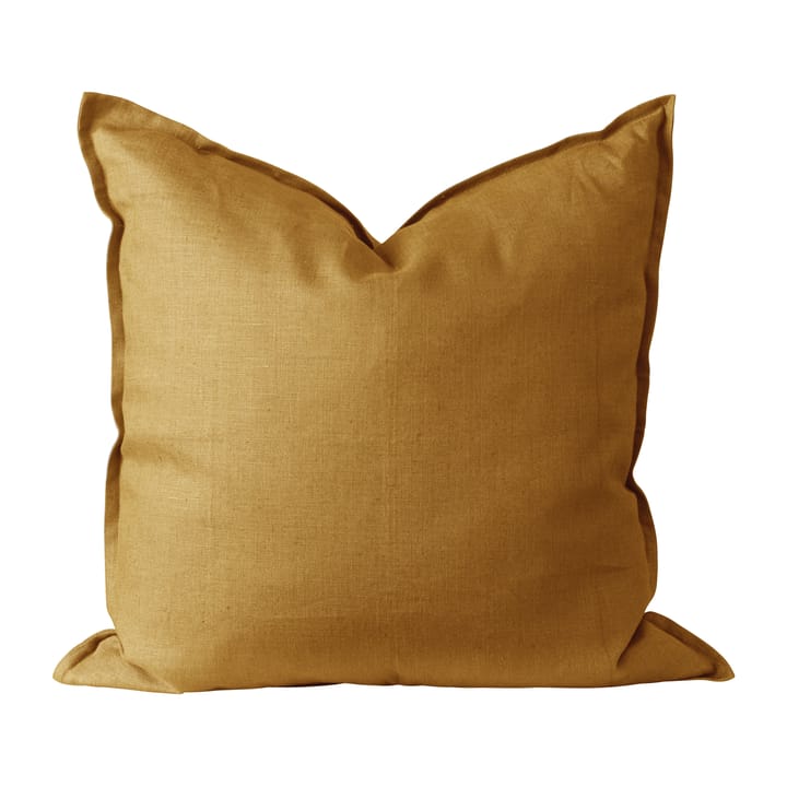 Calm putetrekk lin 50 x 50 cm - Mustard - Scandi Living