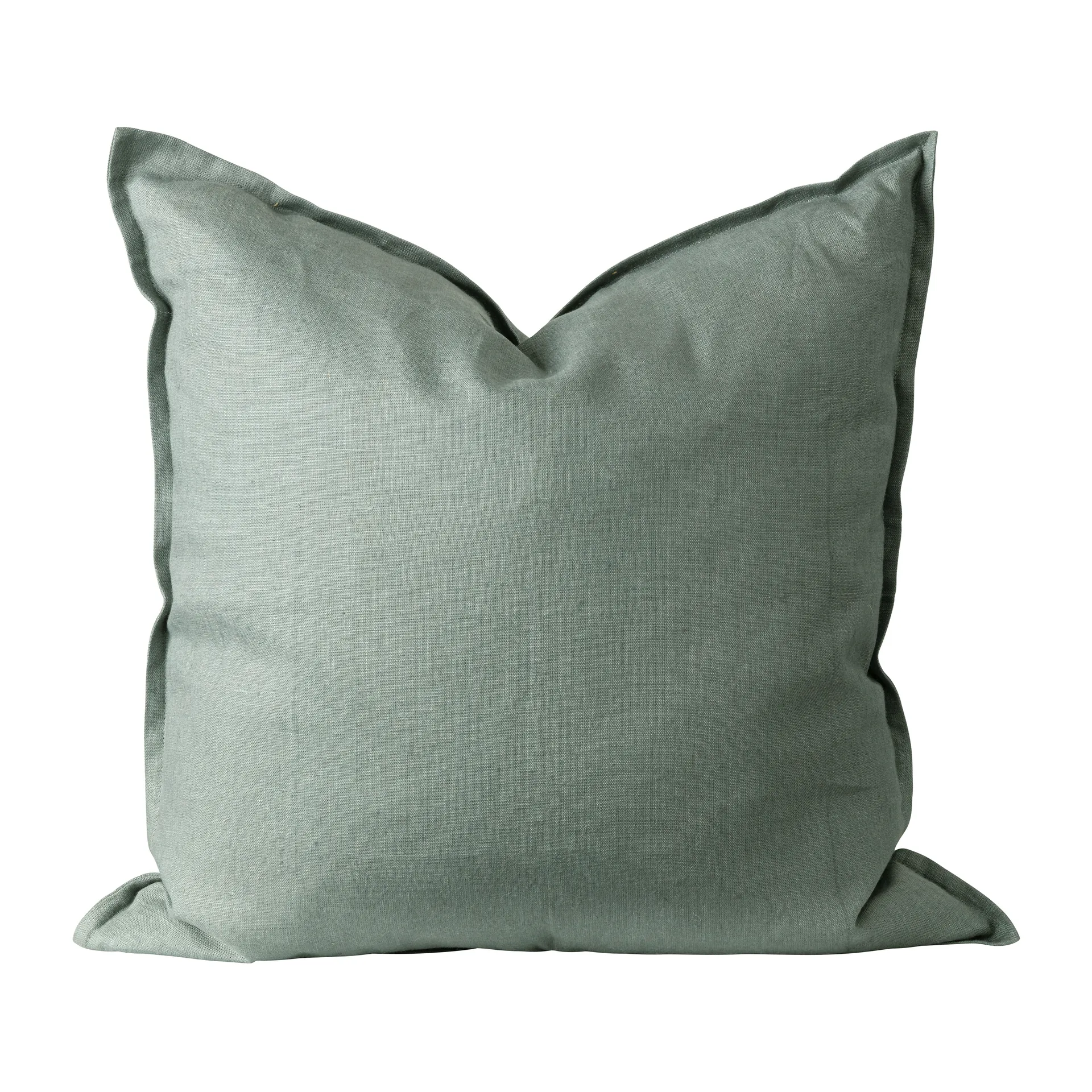 Calm putetrekk lin 50 x 50 cm, Smokey Blue Scandi Living
