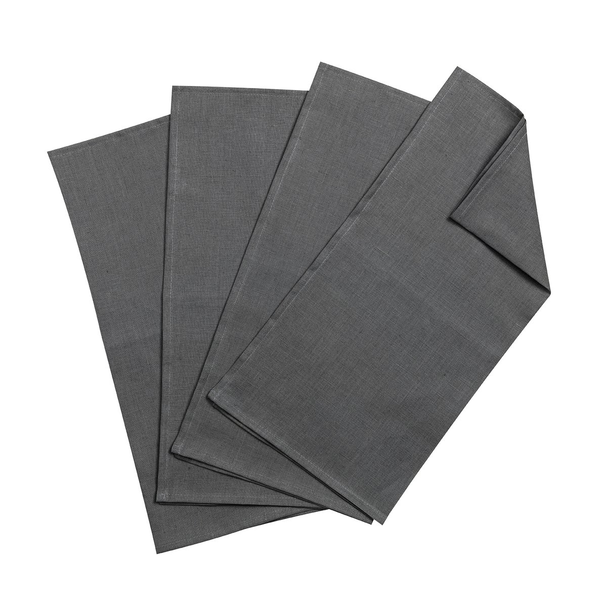 Scandi Living Clean servietter 45 x 45 cm 4-stk. charcoal