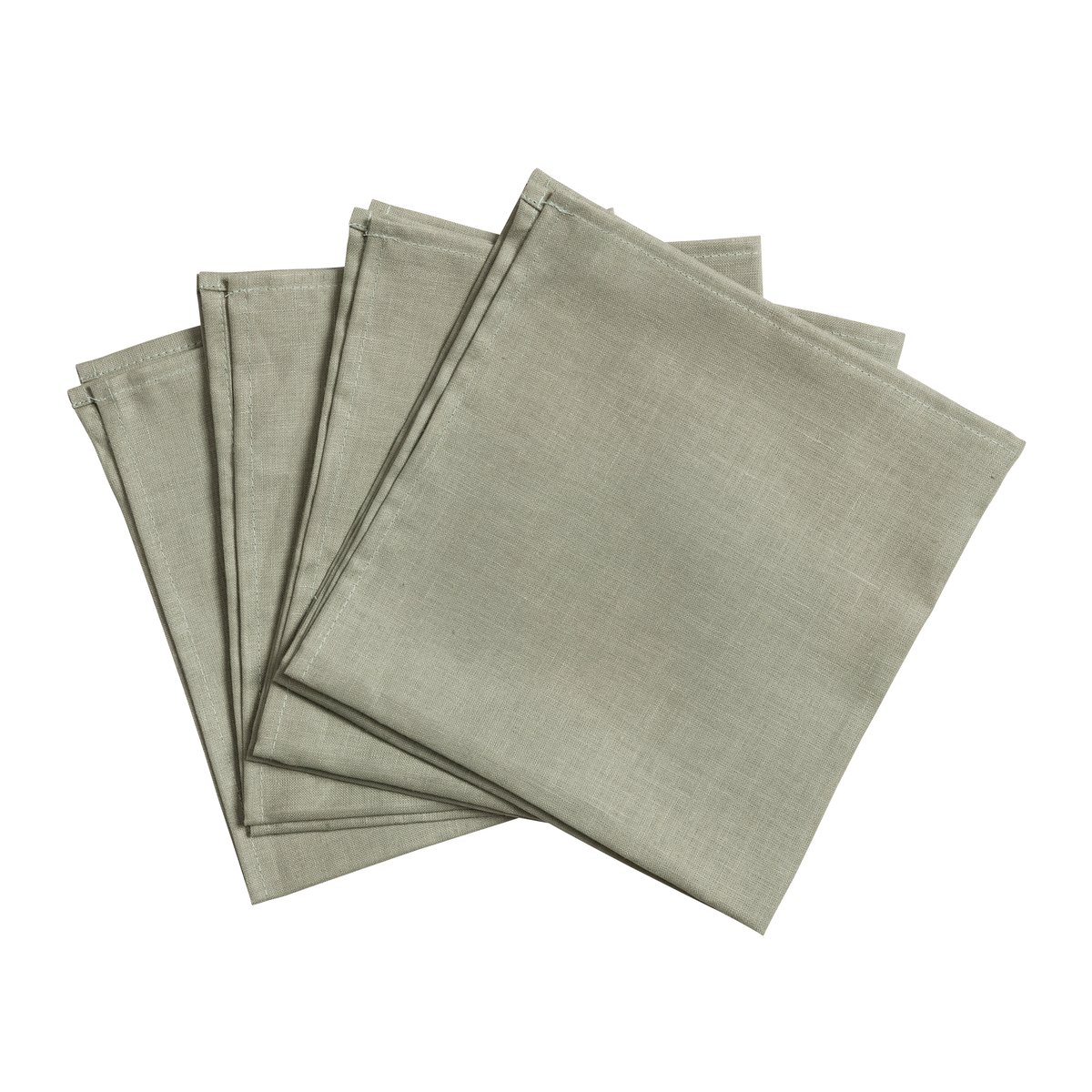 Scandi Living Clean servietter 45 x 45 cm 4-stk. dusty green