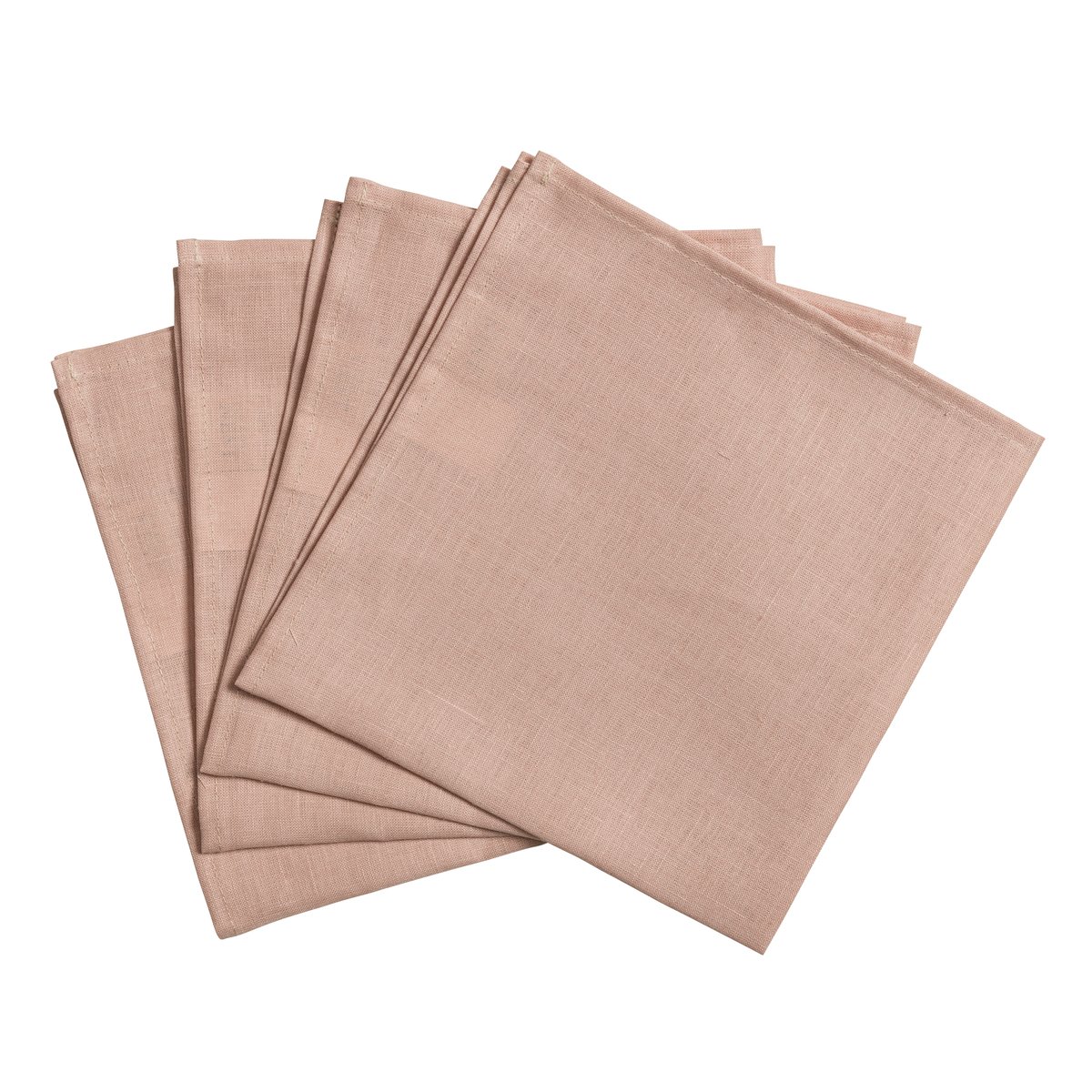 Scandi Living Clean servietter 45 x 45 cm 4-stk. dusty rose