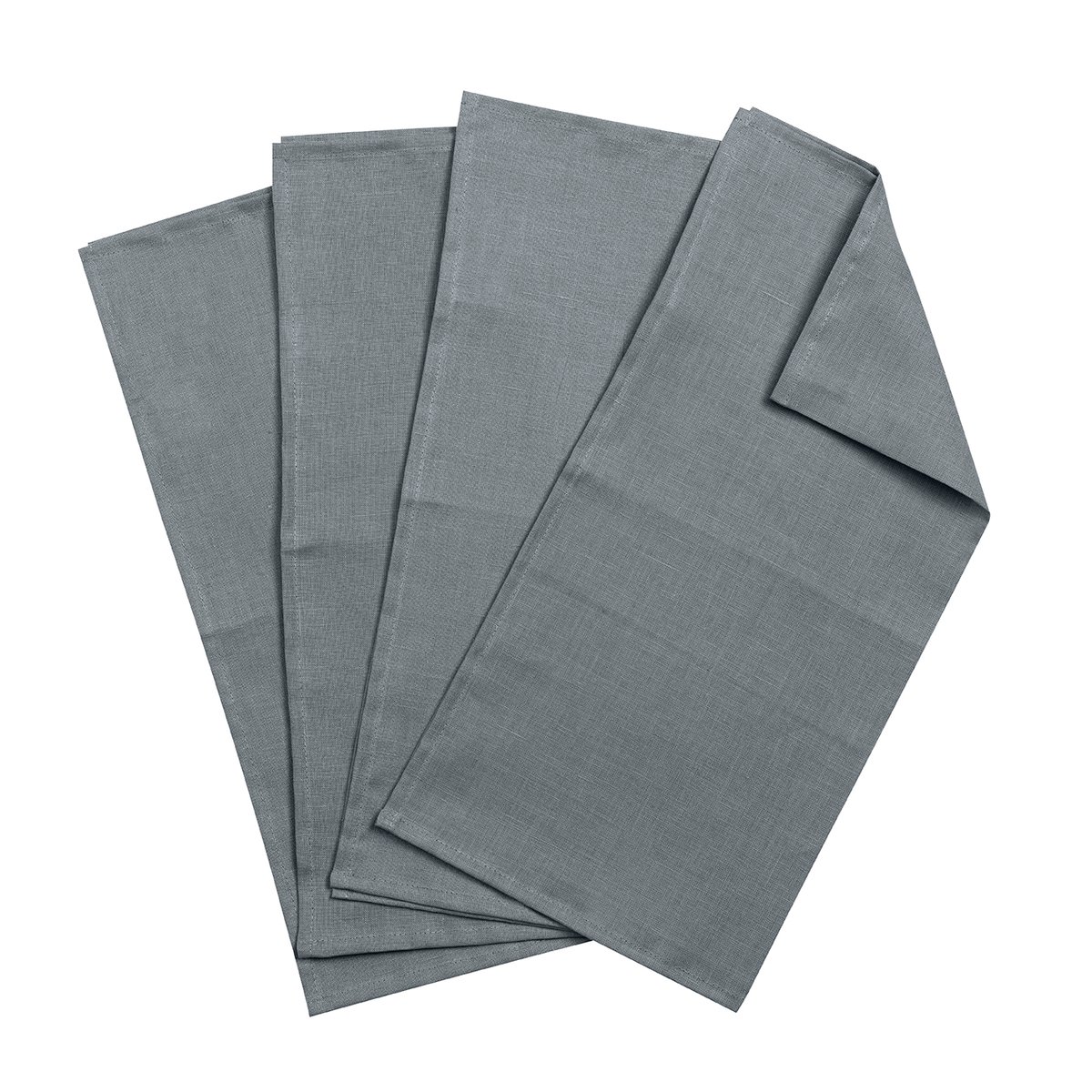 Scandi Living Clean servietter 45 x 45 cm 4-stk. smokey blue