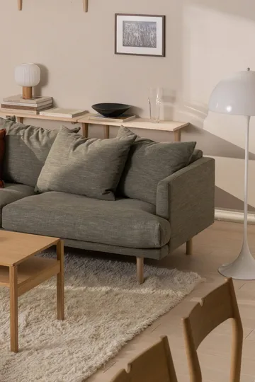 Cozy ullteppe naturhvit - 200x300 cm - Scandi Living