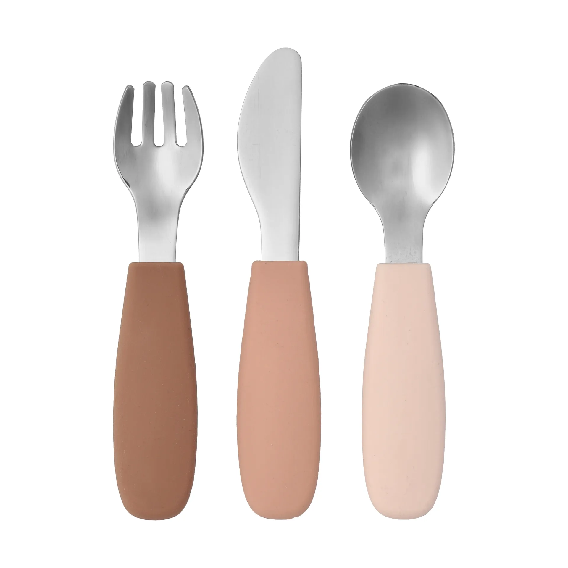 Dine bestikksett silikon 3 deler, Blush Scandi Living
