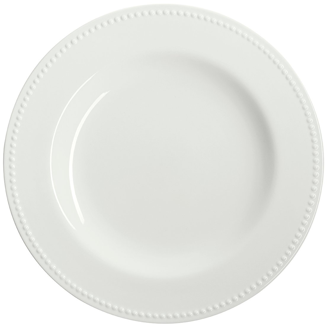 Scandi Living Dots serveringsfat 32 cm Kremhvit