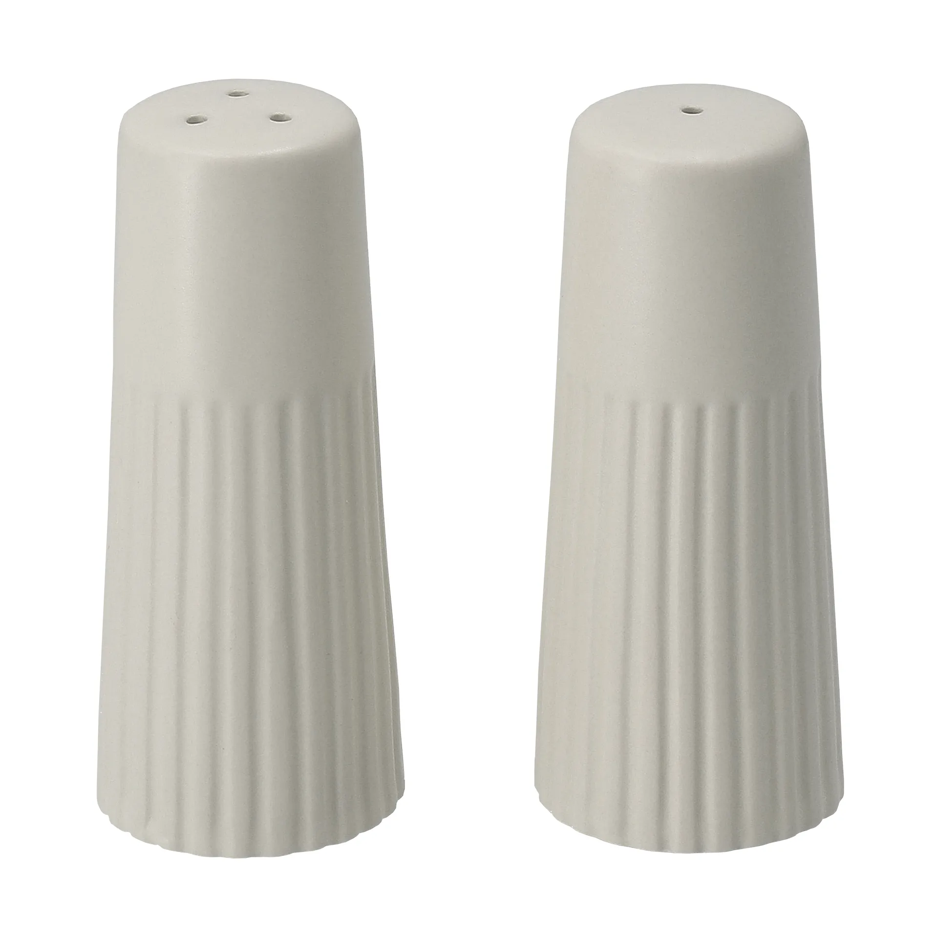 Edge salt- og pepperkvern 2 deler, Hvit, Ø3,8×8,7 cm Scandi Living