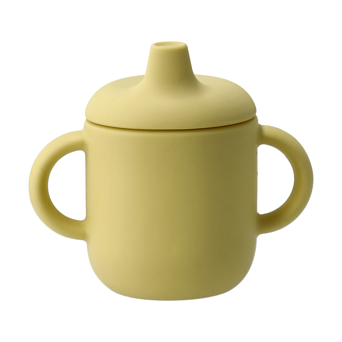 Scandi Living Elvie tutekopp silikon 180 ml Lemon