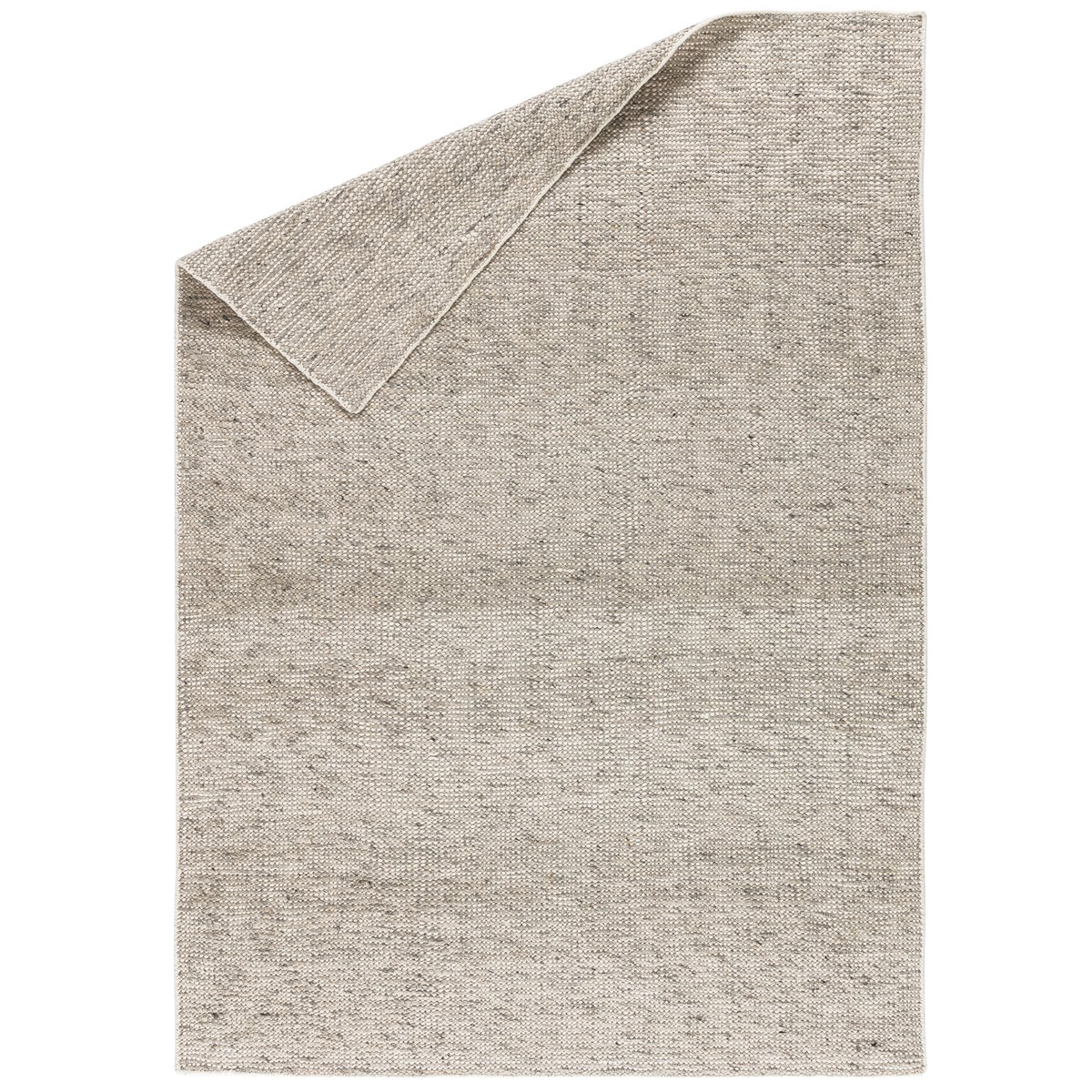 Scandi Living Fawn ullteppe hvit 170x240 cm
