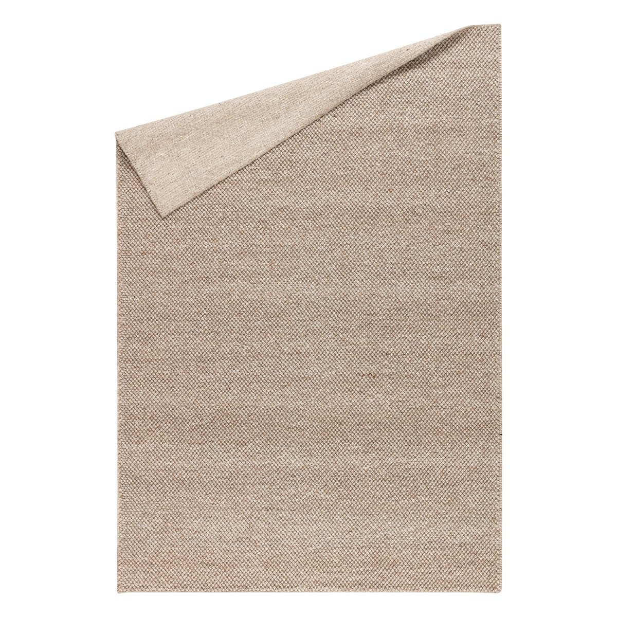 Scandi Living Flock ullteppe beige 170x240 cm