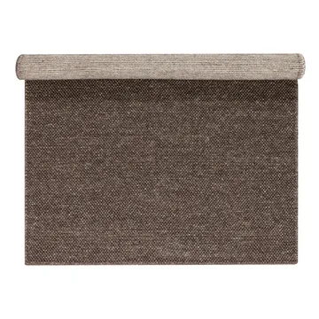 Flock ullteppe naturbrun - 170x240 cm - Scandi Living