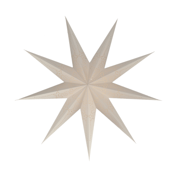 Folk adventsstjerne - Ø80 cm - Scandi Living
