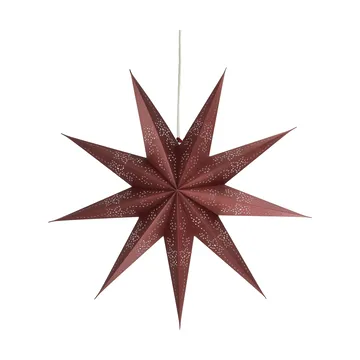 Folk adventsstjerne - Burgundy, Ø45 cm - Scandi Living