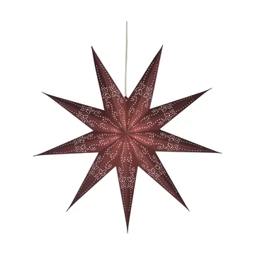 Folk adventsstjerne - Burgundy, Ø45 cm - Scandi Living