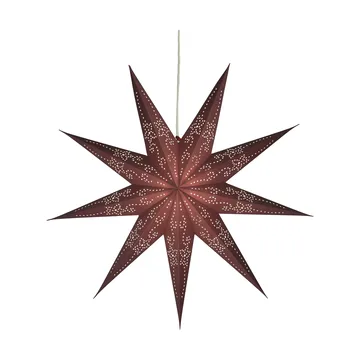 Folk adventsstjerne - Burgundy, Ø60 cm - Scandi Living