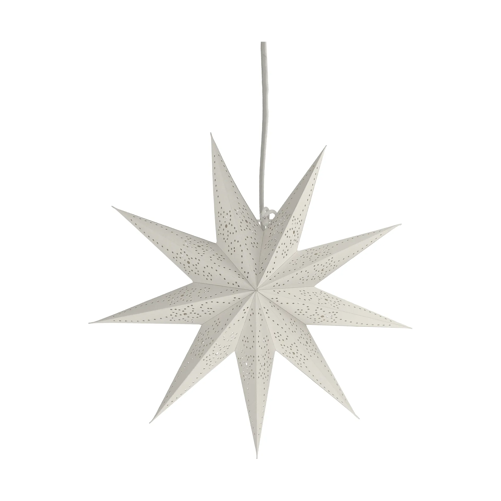 Folk adventsstjerne, Hvit, Ø45 cm Scandi Living