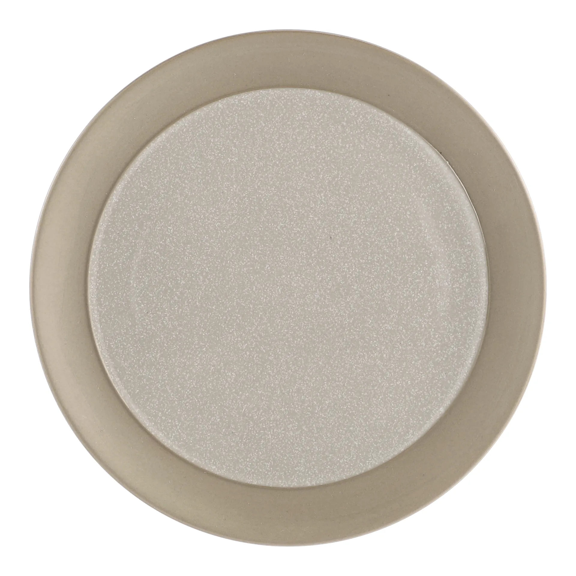 Fossil asjett Ø 21 cm, Beige Scandi Living