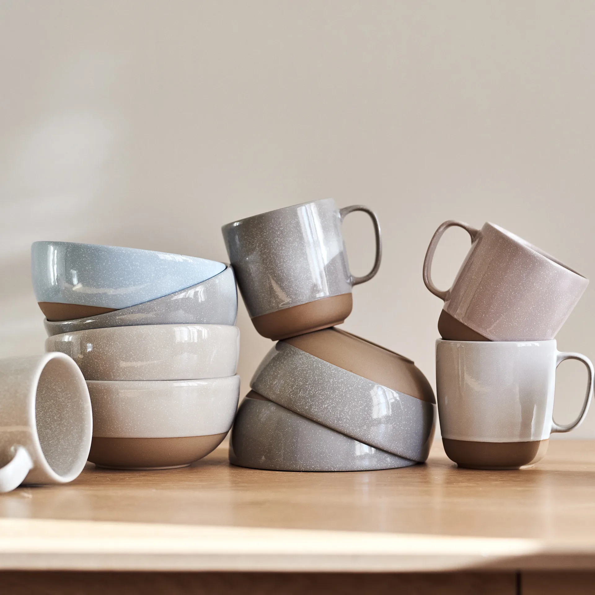Fossil-krus 35 cl, grått Scandi Living