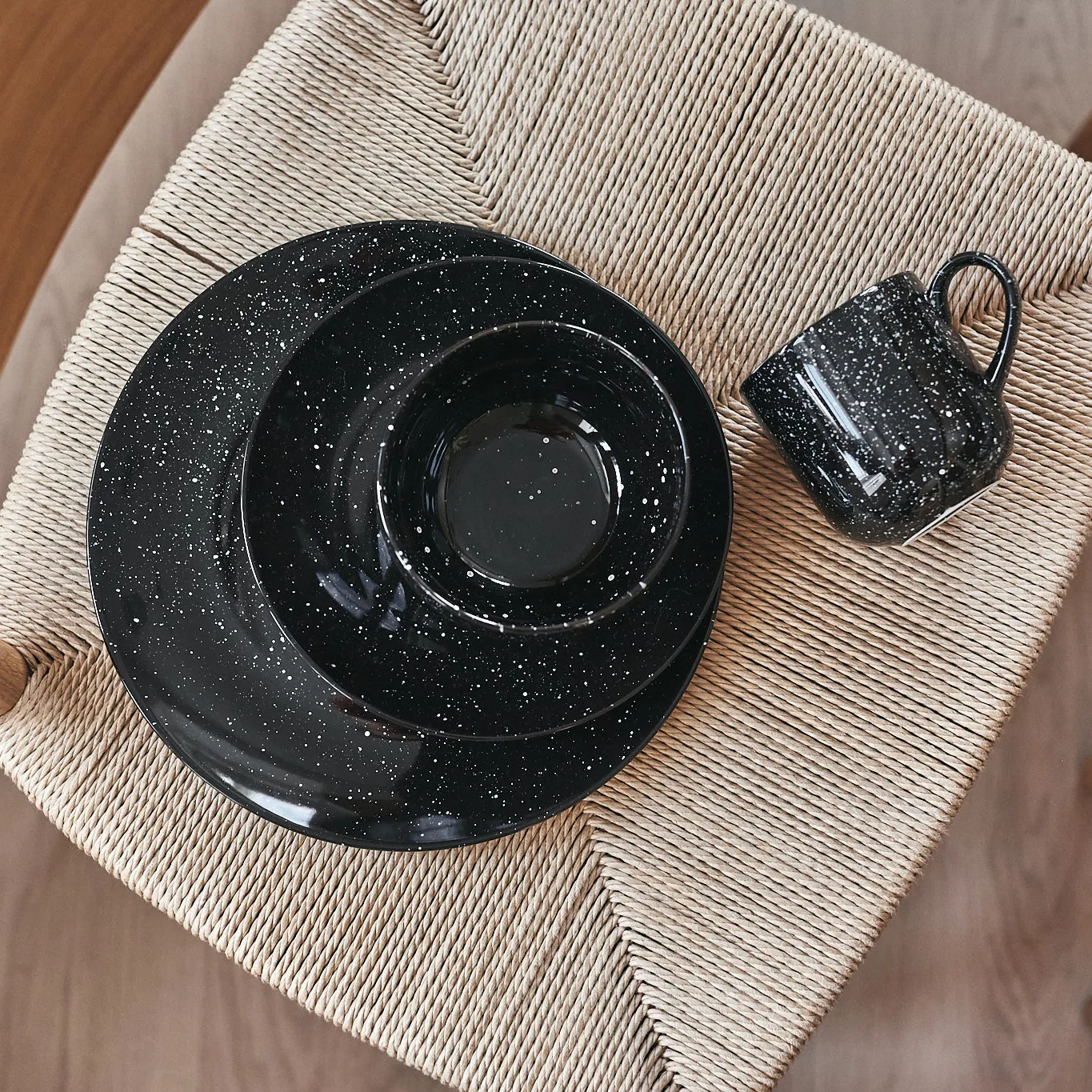 Freckle skål 60 cl, Svart Scandi Living