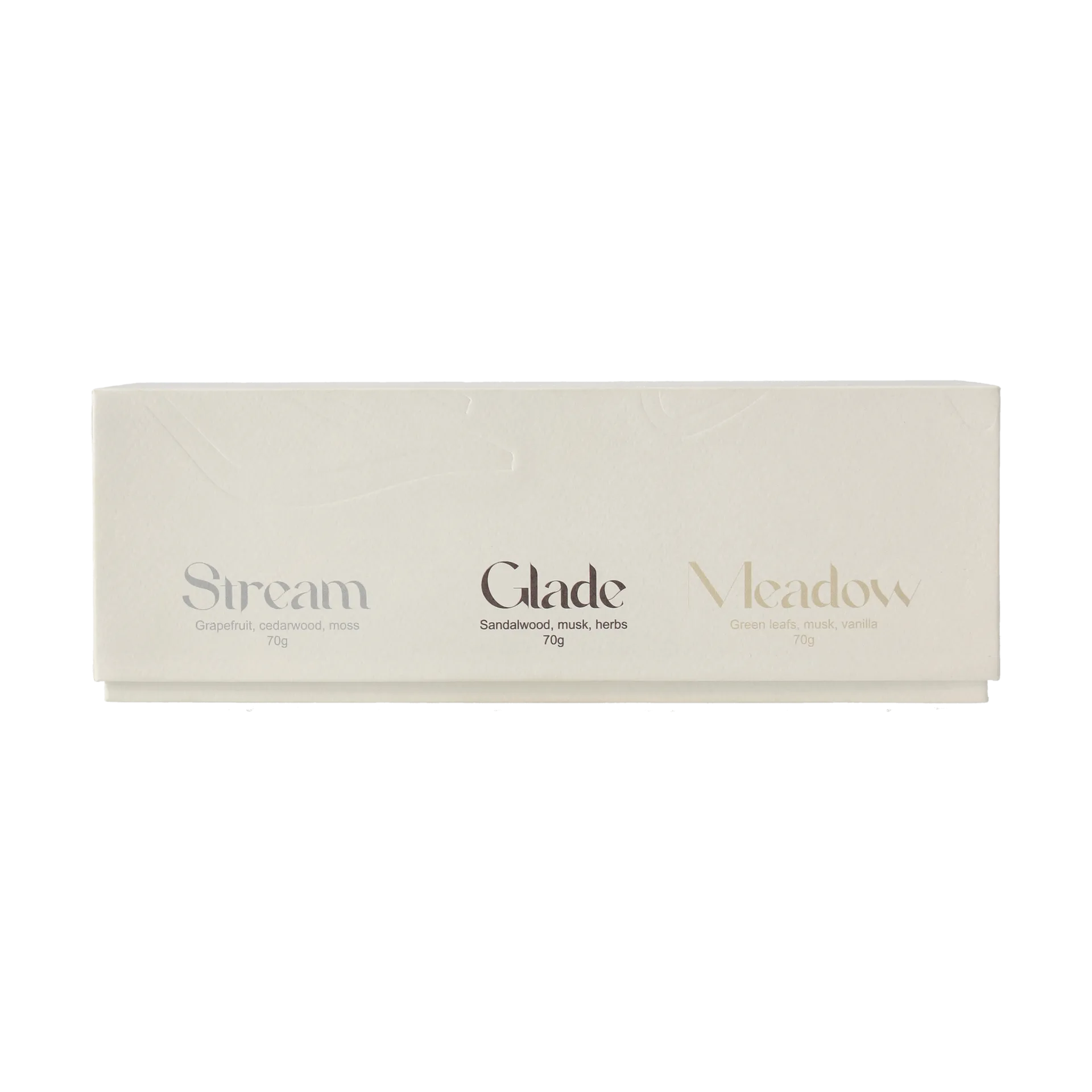 Gavepakke duftlys 3-pk
 Scandi Living