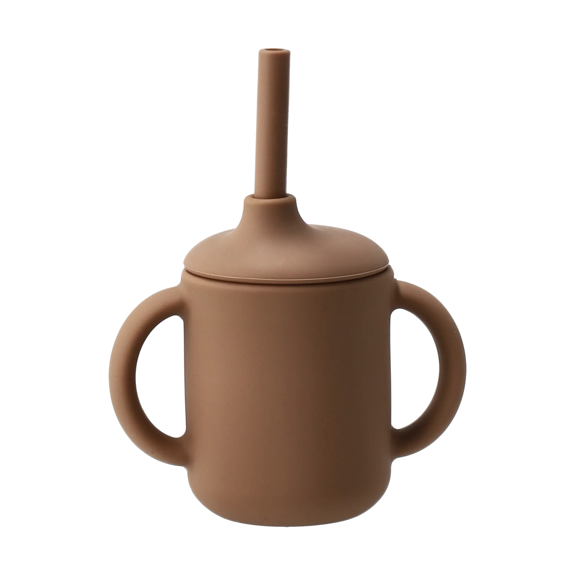 Idun kopp med sugerør silikon 120 ml, Hazel Scandi Living