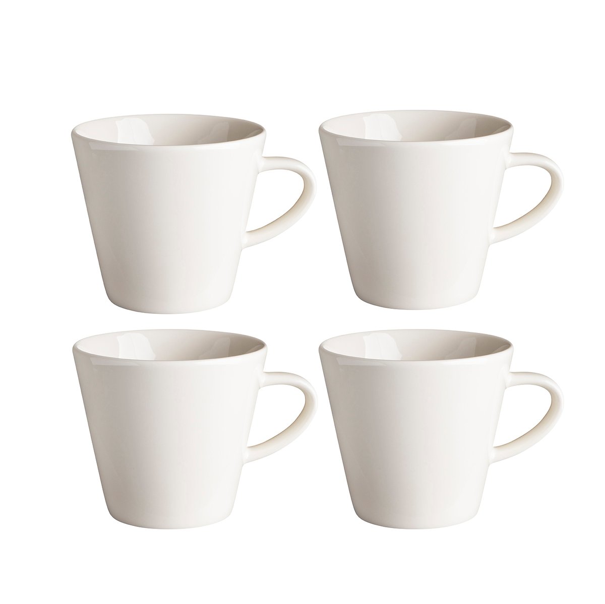 Scandi Living Kalk kopp 30 cl 4-stk. hvit
