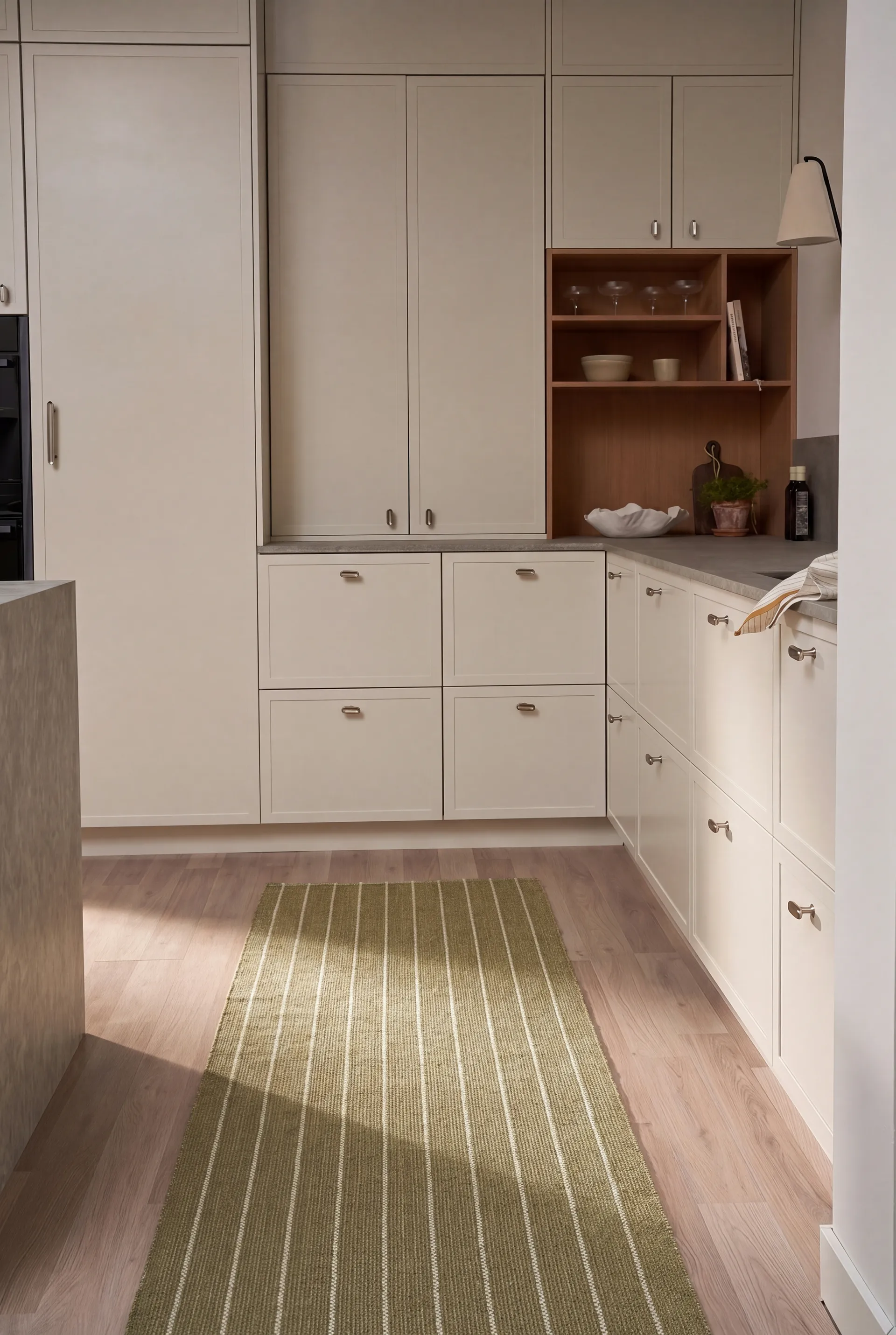 Lane løper, Olive green, 70x150 cm Scandi Living